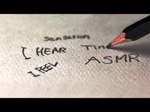 ASMR 글씨 쓰는 소리 Writing and Drawing with a pencil (No Talking)