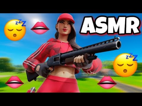 ASMR FRANÇAIS sur FORTNITE les meilleurs bruits de bouches intense pour t'endormir rapidement 😴😴
