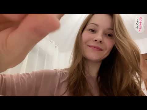 ASMR facial treatment (skincare, spa massage roleplay, skin exam) german/deutsch