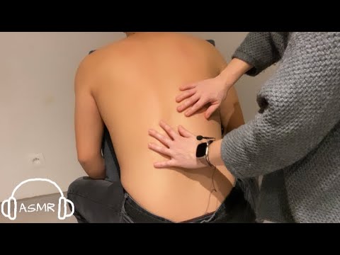 ASMR⚡️Super relaxing back massage! (LOFI)