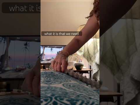 Rolling out the stress. #reiki #asmr #oddlysatisfying #relax #massage