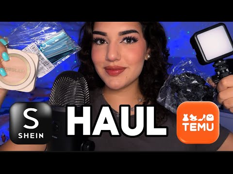 ASMR HAUL DE SHEIN Y TEMU 🛍️