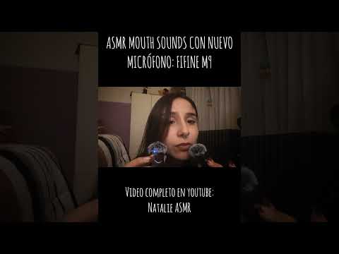 ASMR mouth sounds con Fifine M9