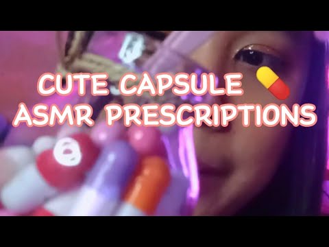 ASMR Prescriptions 💊 Cute Capsules by Liviee ASMR - ib : @SafeSpaceASMR 💙