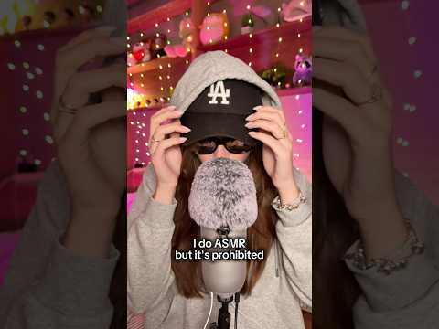 I do ASMR but it’s prohibited #asmr #asmrsounds #asmrrelax #asmrsleep #relax #tingles #asmrvideo