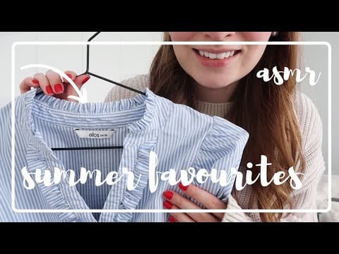 ASMR SUOMI - kesän suosikit - esittely - Summer favourites 2022
