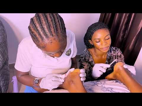 Asmr fast and aggressive body massage, armpit tickling massage and feet massage for sleep 