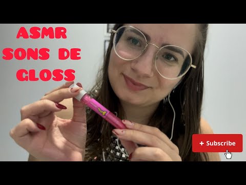 ASMR - Sons de Gloss #asmr #gloss #bubalu #dormir #arrepios