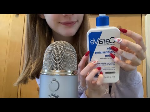 ASMR Long Nail Tapping, Scratching, & Tracing 💅