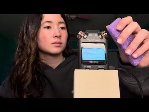 Tascam asmr with random triggers 