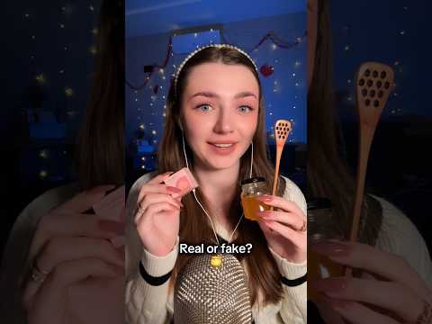 Real or fake? #asmr #asmrsounds #asmrrelax #asmrsleep #relax #tingles #asmrvideo #relaxingvideos