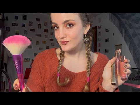 i do your makeup and give you positive affirmations (autumnal edition & practicing gratitude)
