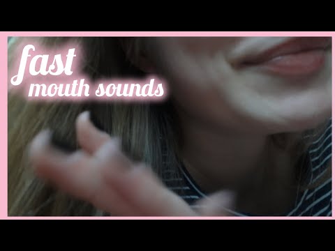lofi asmr | fast mouth sounds 👄☁️