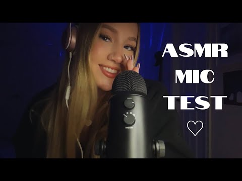 ASMR | LET’S TEST MY BLUE YETI 💙 trigger assortment