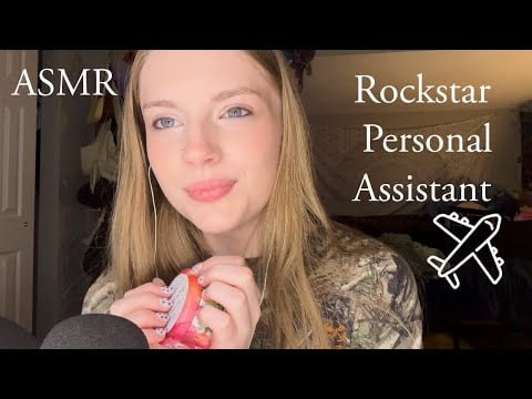 ASMR ROCKSTAR Personal Assistant Pampers You! Plans Your Day And Positive Affirmations 