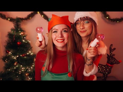 Santa Claus Le Hace ASMR a Elfa de Navidad [Colab con @AlsoMayaASMR]