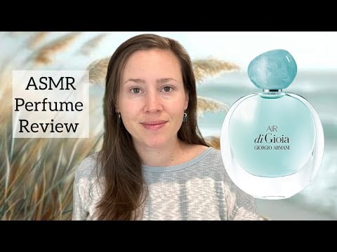 ASMR Perfume Review - Armani Air di Gioia - Glass Tapping & Whispering