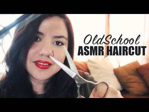 OLD SCHOOL ASMR HAIRCUT ROLE PLAY ✂️ Soft Talk ✂️