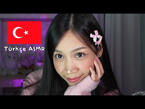 ASMR Learning Basic Turkish 🇹🇷 Simple Sentences, Counting, Whispering