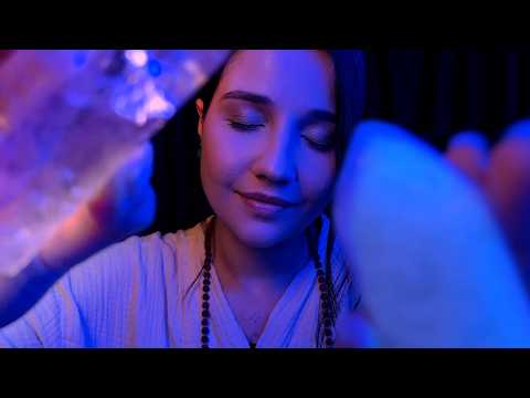 ASMR Removendo ENERGIA NEGATIVA ✂️ Hand Movements, Plucking, Sussurros, Tesoura, Tapping para Dormir
