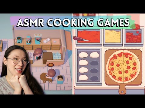 ASMR 🍕 Cozy Cooking Games to Whet Your Appetite! ☕ Tingly Whispers