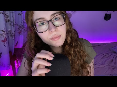 ASMR - Mic Scratching & Trigger Words