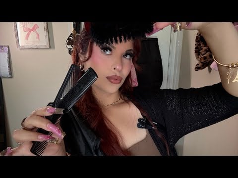 ASMR Barbershop 💈 Roleplay - Haircut, Beard Trim & Facial Grooming ⭐️🪮 (Tingly) 
