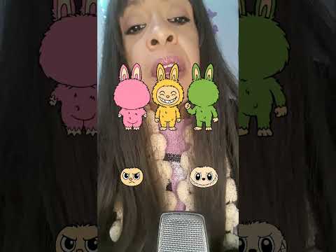 ASMR ACERTE O ROSTO LABUBU #shorts