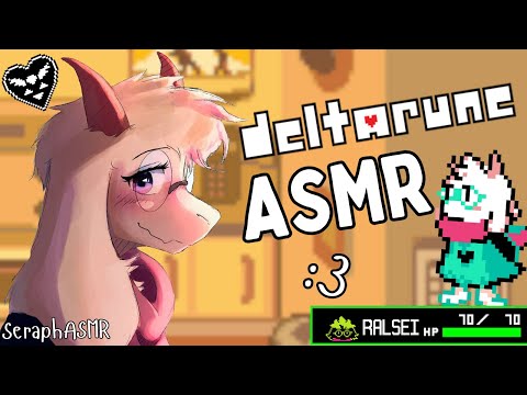 [Furry ASMR] Ralsei tends to you and helps you relax :3 [Sleep-aid] [Soft-spoken] [Rain sounds]
