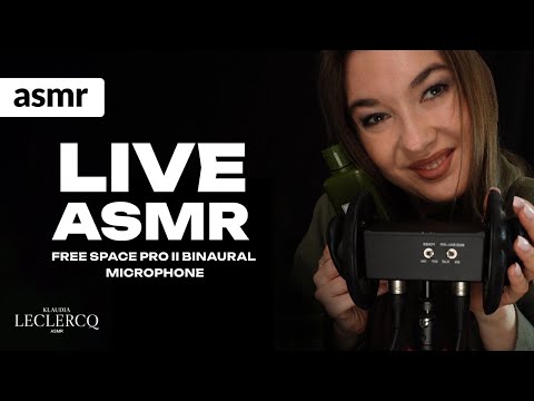 LIVE ASMR po polsku z Free Space Pro II Binaural Microphone