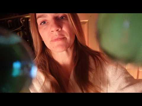 ASMR | Talking bad dates with your bestie (jade comb, oil massage)