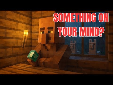 Minecraft Roleplay ASMR : Villager Gives You Advice