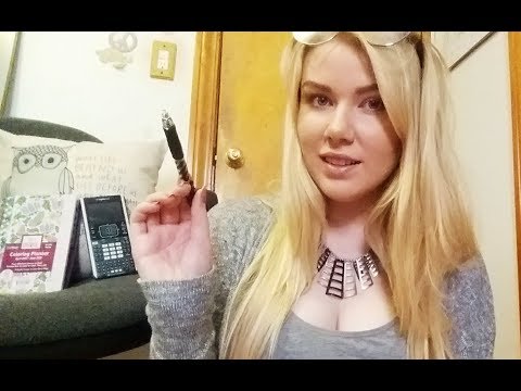 [ASMR] Sweet Teacher Roleplay: Private ASMR Lesson ^-^