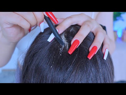 Relaxing Dandruff Removal & SCALP Check Head MASSAGE