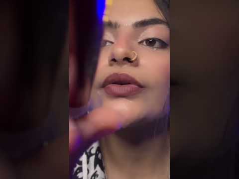 Measuring your eyebrows #asmrsounds #makeup #eyebrows