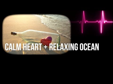 ASMR Female Heartbeat | Calming Heartbeats With Ocean Sounds & Comforting Hand Movements