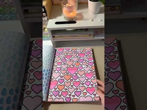 ASMR Oddly Satisfying Coloring 💕😍 #asmrsounds #oddlysatisfyingvideos #coloringpages #ohuhumarkers