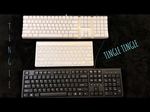 [ASMR] KEYBOARD TINGLES! (fast typing, no talking)