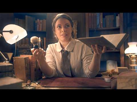 Handling & Caring for Antique Books | ASMR Cozy basics (relaxing tips, soft spoken, Dark Academia)
