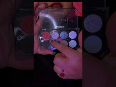Doing Your touchup in vampire party #asmrshorts #viralshorts #asmrmakeup @sheglam_official