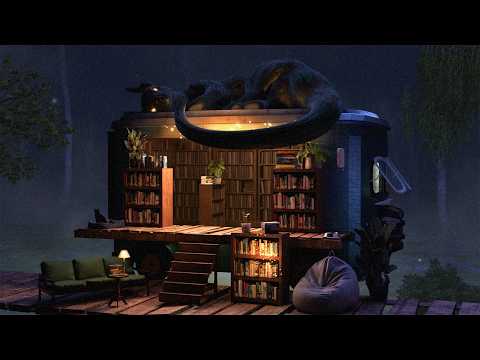 A Magical Bookshop in the Woods | Ambient Soundscape