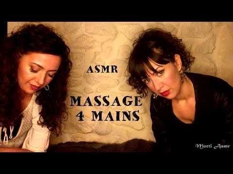 ❤️ ASMR massage détente 4 mains EN DUO - MORTI ASMR ET RICKY la peste