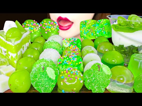 【ASMR】SHINE MUSCAT 💚 MUKBANG 먹방 食べる音 EATING SOUNDS NO TALKING