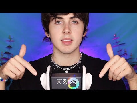 ASMR ☁ BEST 3D HEAD MASSAGE ☁ 3Dio Lotion Ear to Ear Male Whisper and BINAURAL Scalp Massage Sleep