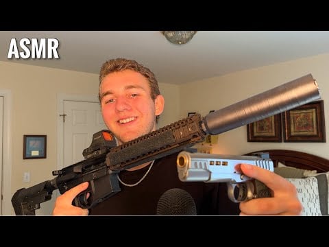 ASMR Gun sounds (full collection)