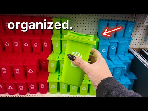 Public ASMR☕️Organize Shelves With Me(Lofi Tapping/Scratching)