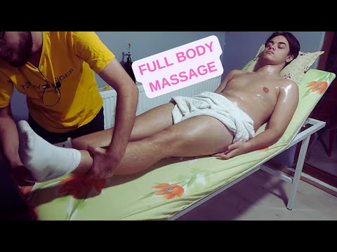 ASMR SPORTS FULL BODY AMAZIN THERAPY MASSAGE-Chest,leg,foot,arm,back,abdomen