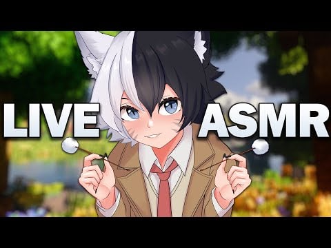 🤍 Live 3DIO ASMR | Femboy Whispers in the Mountain Breeze 🏞️