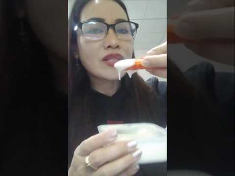 CHEETOS WITH CREAM#food #cheetos #everyone #food #shortsfeed #mukbang