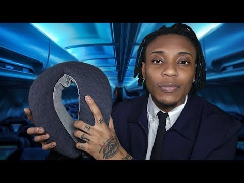 ASMR ✈️ Luxurious Flight Experience | Gen Z Flight Attendant (Personal Attention)